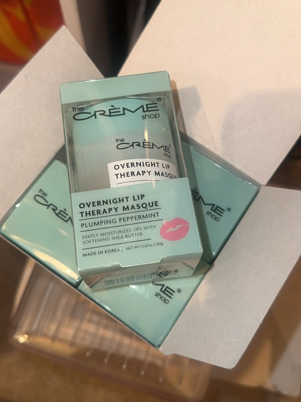 ⚡️The Crème Shop Overnight Lip Therapy Masque - Peppermint (Mint)